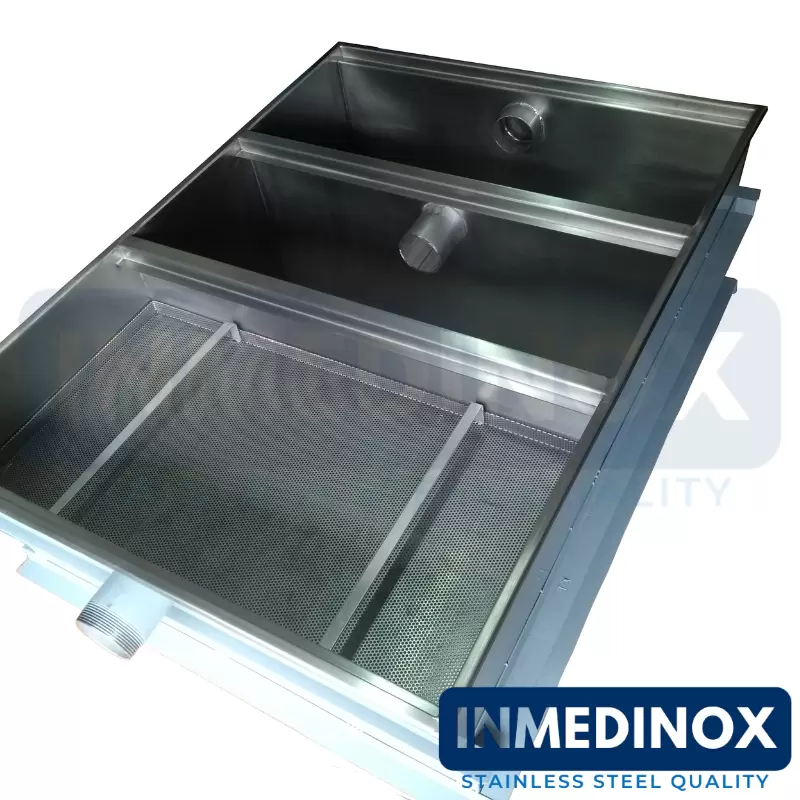 Imagen de Trampas de grasas en acero inoxidable