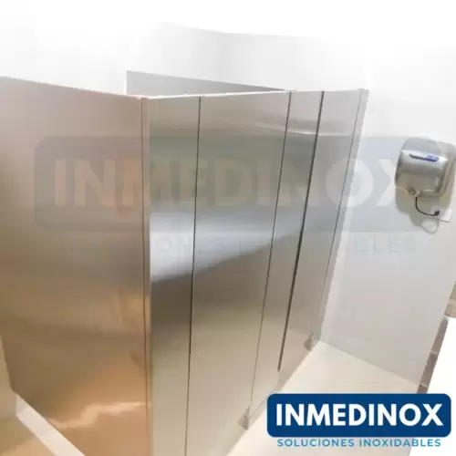 Divisiones de baño en acero inoxidable