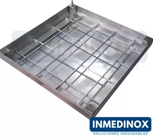 Tapa registro hermética rellenable