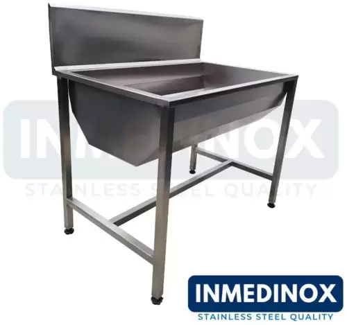 Artesa en acero inoxidable